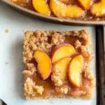 Best Bakery-Style Peach Crumble Bars