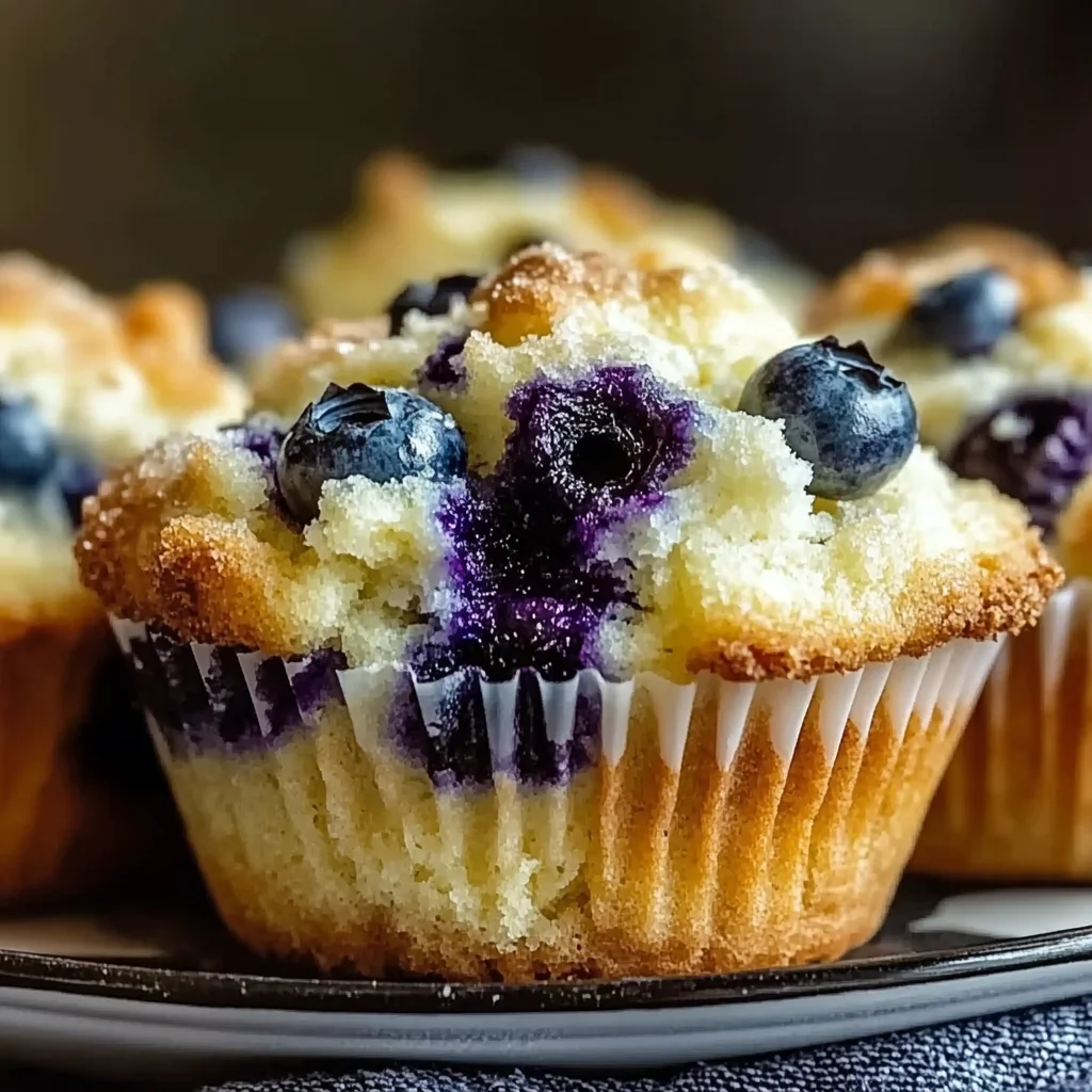 Blueberry Cream Cheese Muffins Recipe