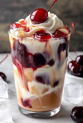 Cherry Vanilla Iced Latte Recipe