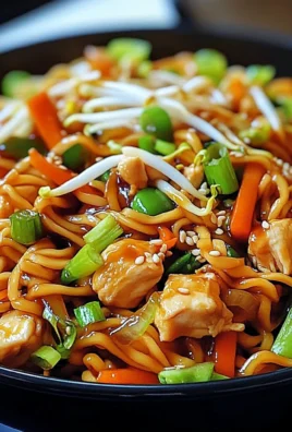 Chicken Chow Mein with The Best Chow Mein Sauce