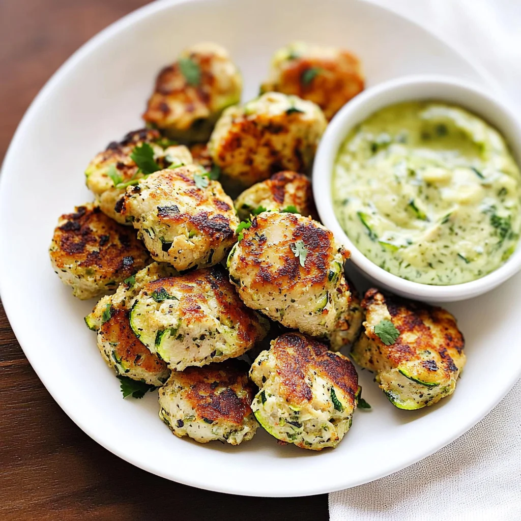 Chicken Zucchini Poppers