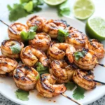Chili Lime Grilled Shrimp Skewers
