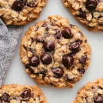 Coconut Oil Oatmeal Cookies