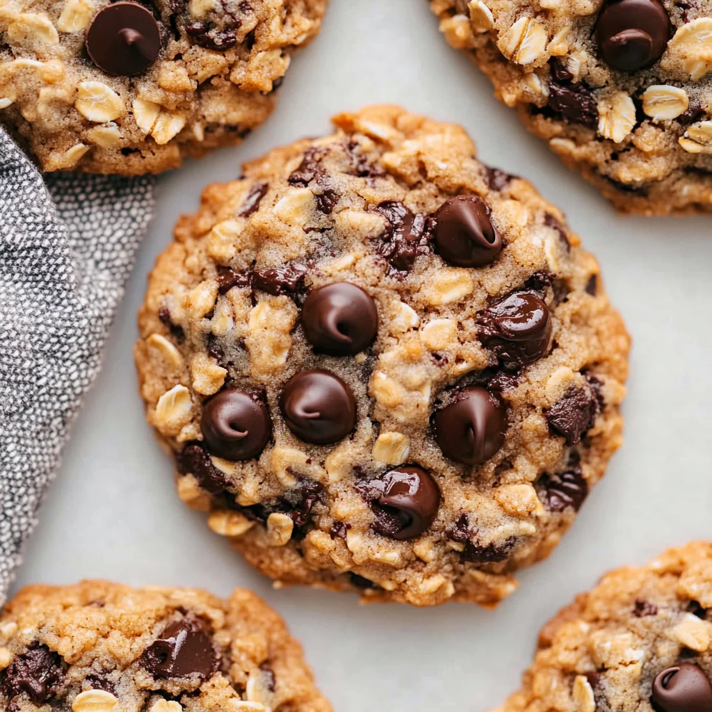 Coconut Oil Oatmeal Cookies