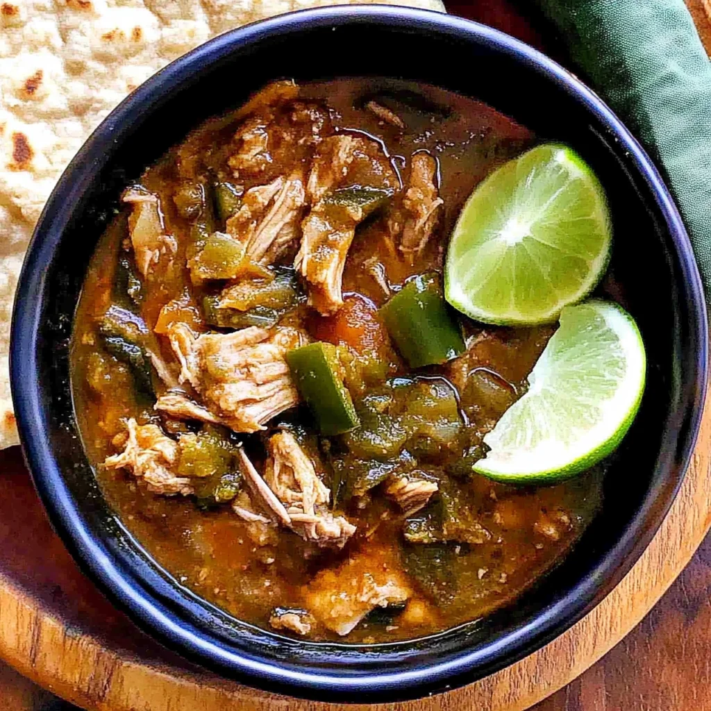 Colorado Green Chili With beef
