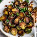 Crispy Asian BBQ Brussels Sprouts