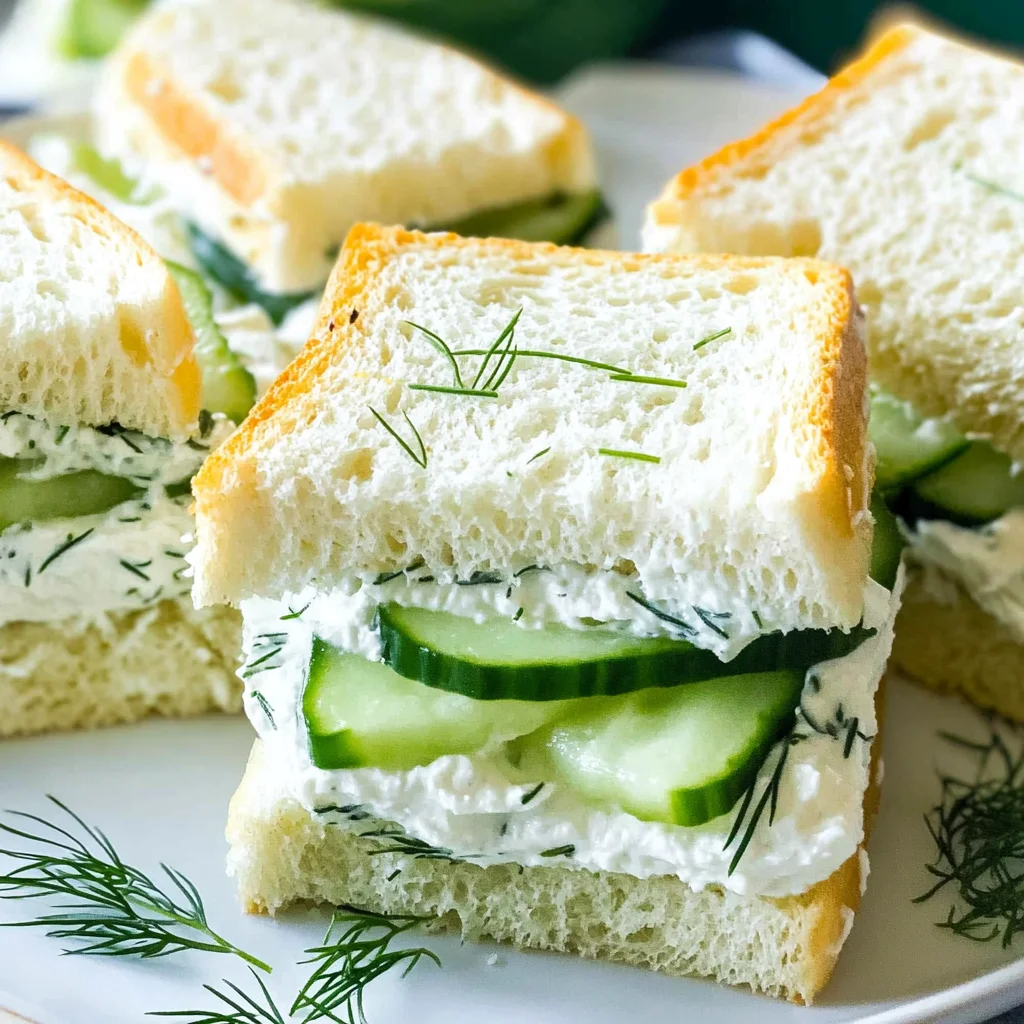 Cucumber Sandwiches
