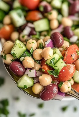 Delicious Mediterranean Bean Salad - Homefoodkitchen