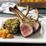Dijon and Pistachio Crusted Rack of Lamb