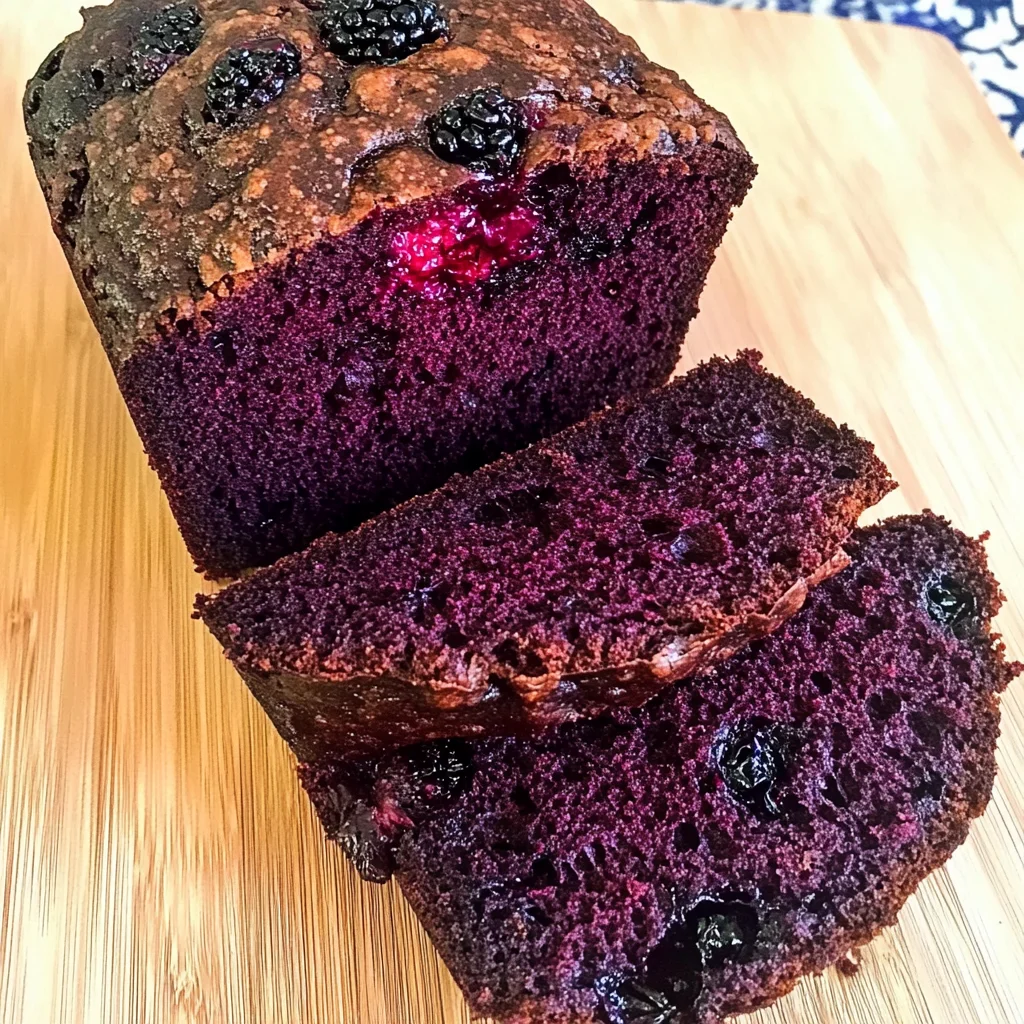 Easy Blackberry Bread Recipe