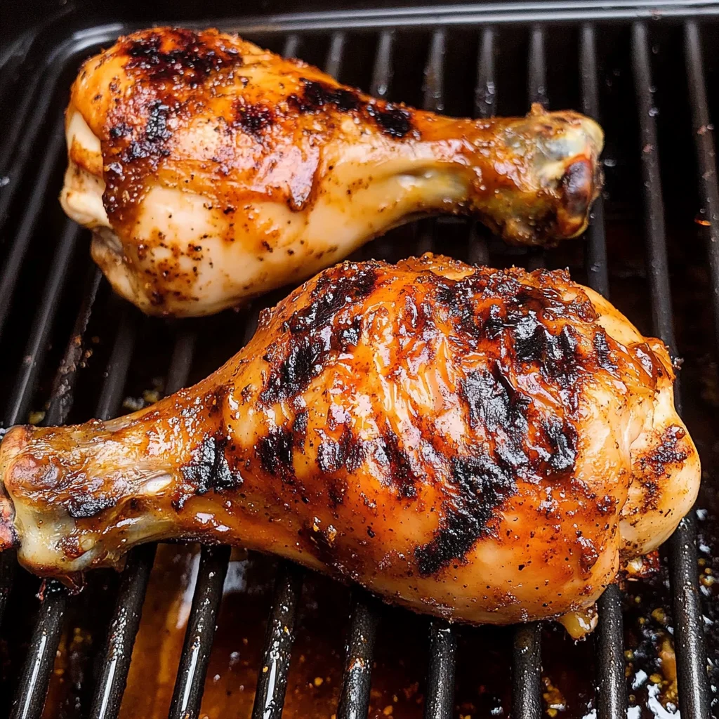Grilled Chicken Quarters