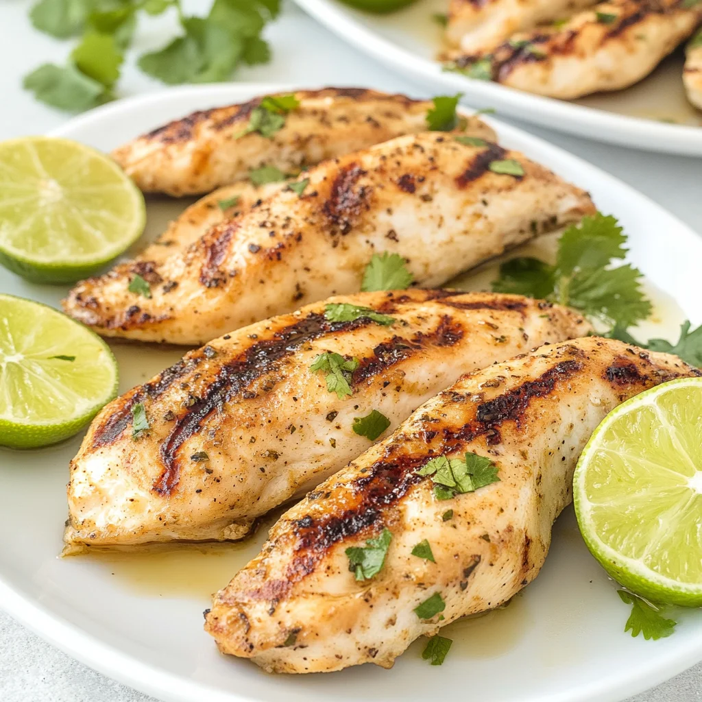 Grilled Tequila Lime Chicken