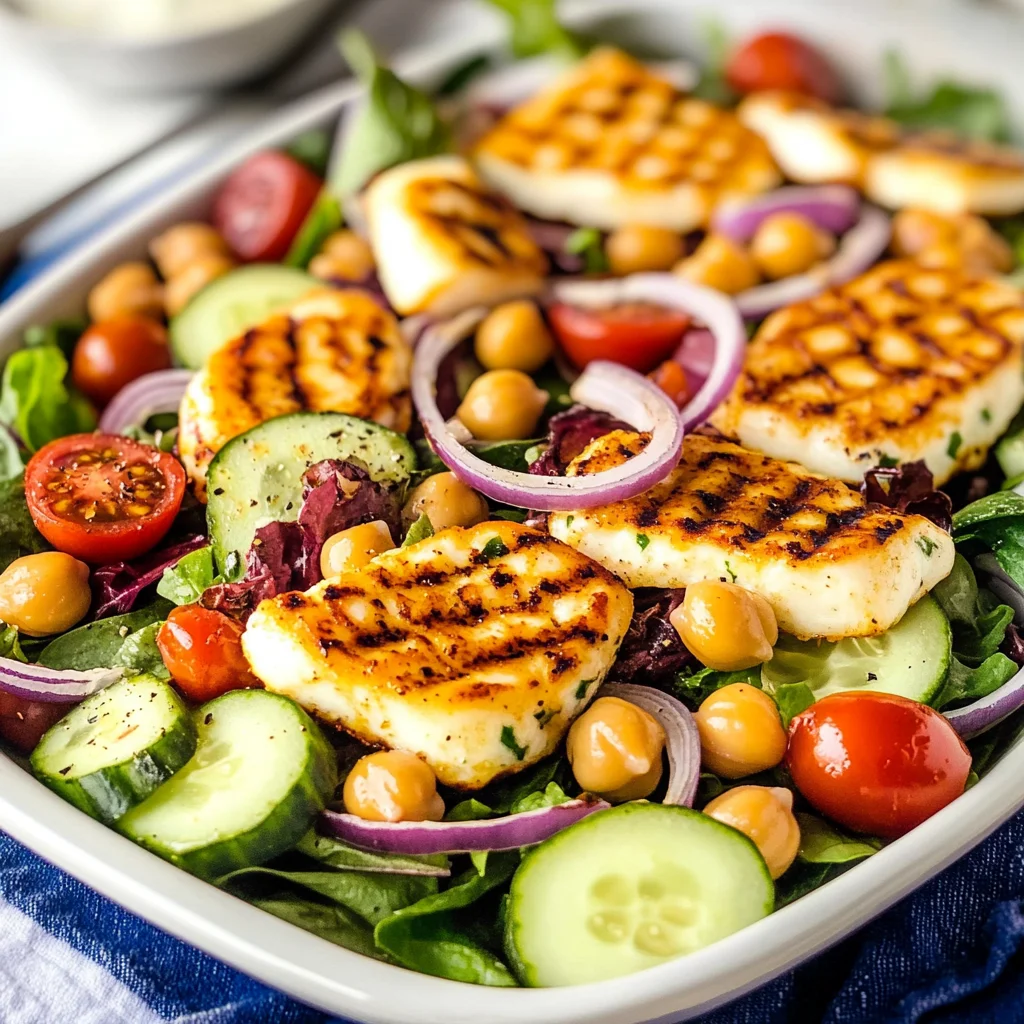 Halloumi Salad