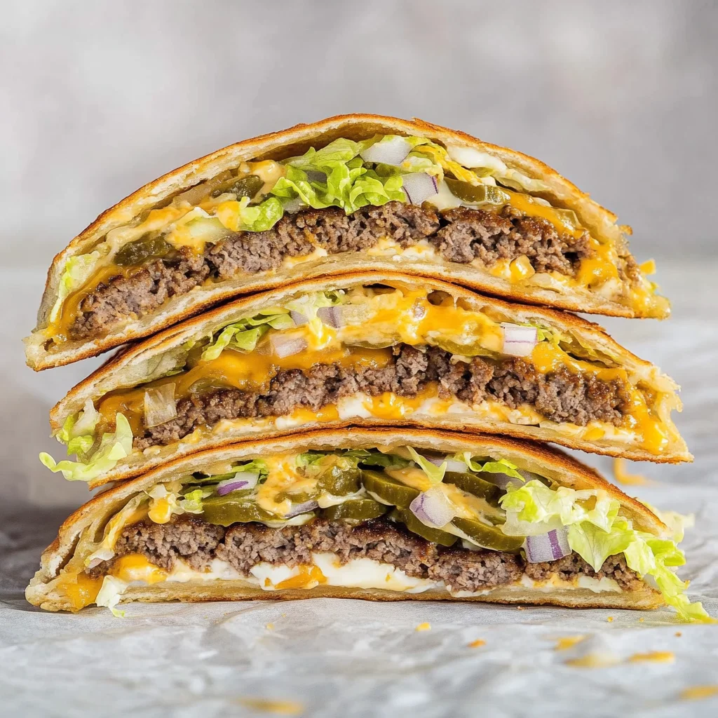 Keto Big Mac Crunchwrap