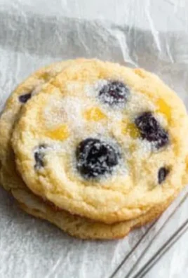 Lemon Blueberry Cookies Recipe
