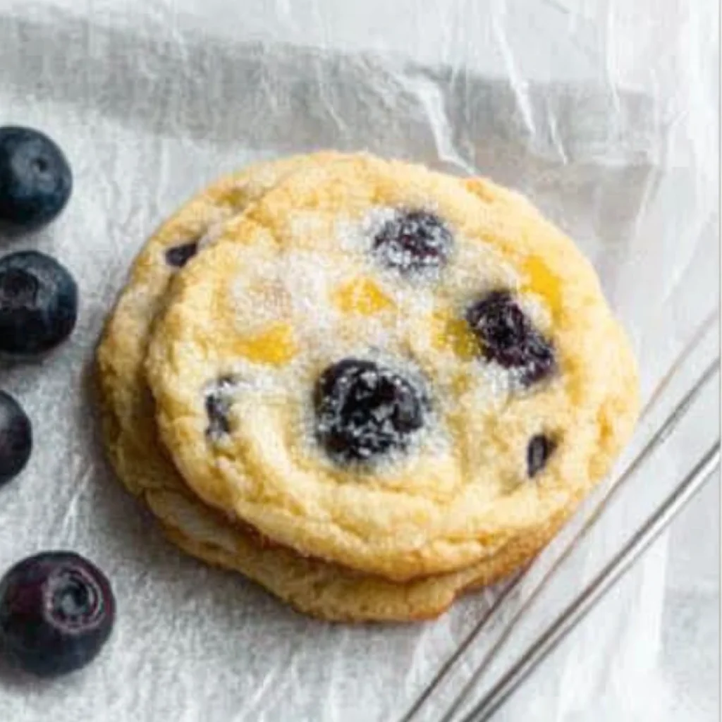 Lemon Blueberry Cookies Recipe