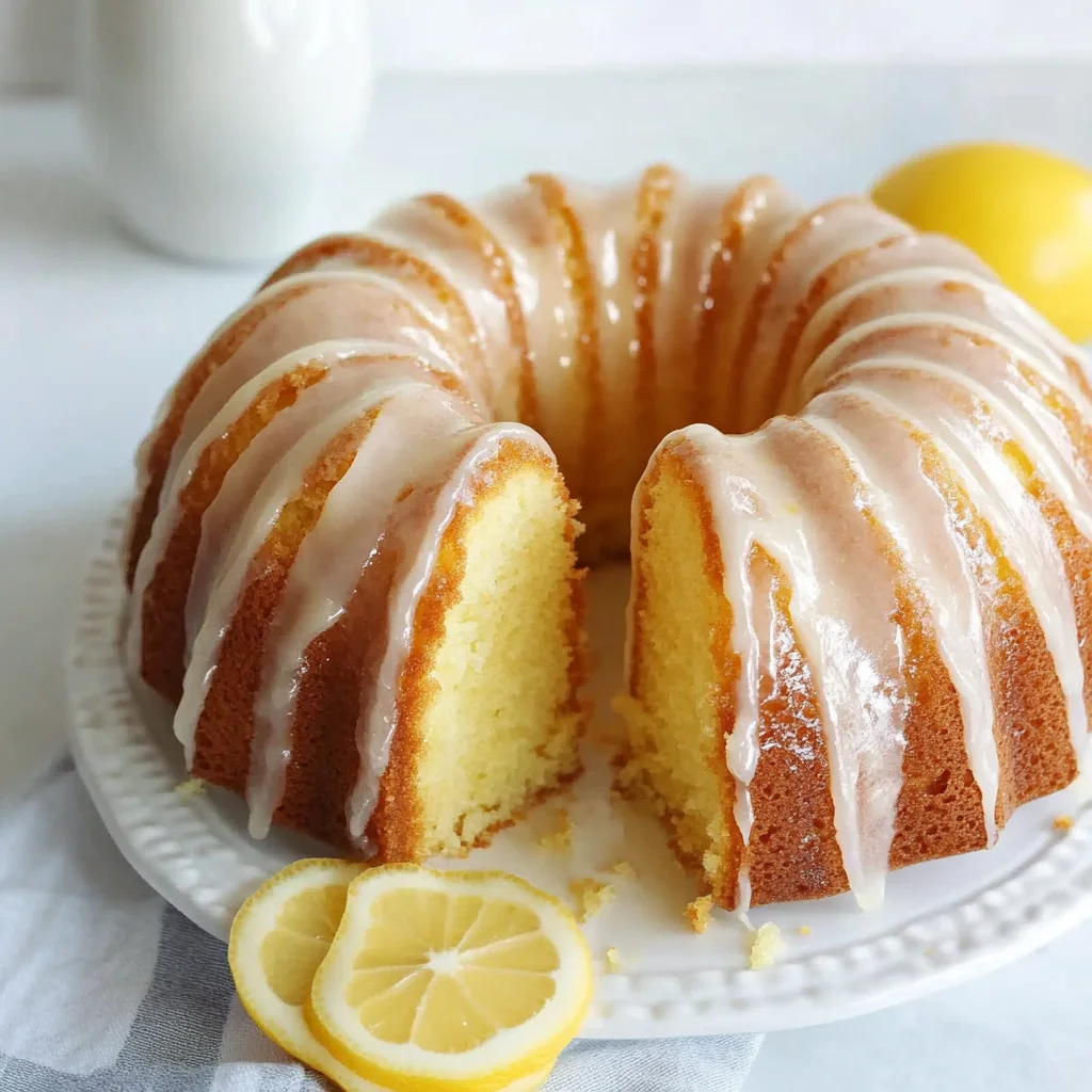 Lemon Bundt Cake