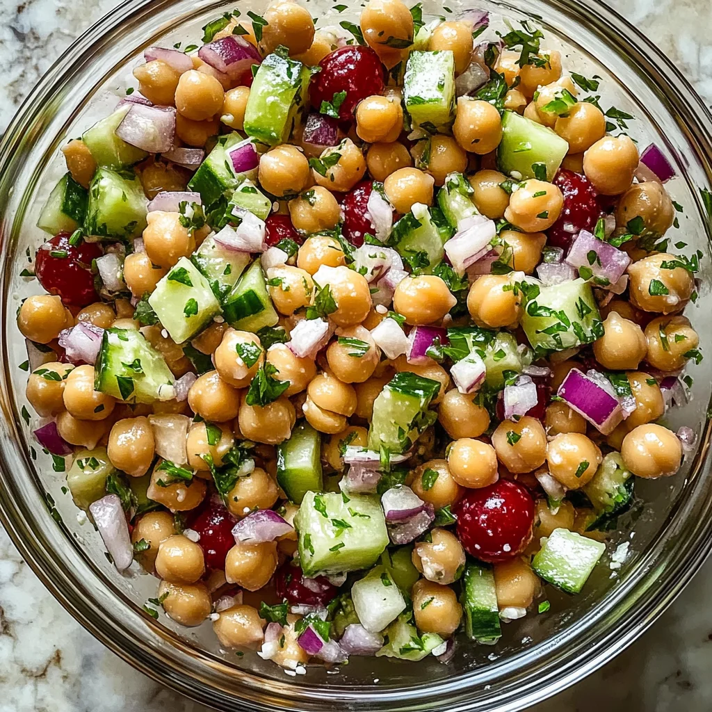 Lemon Chickpea Salad (The Best Quick & Healthy Recipe)
