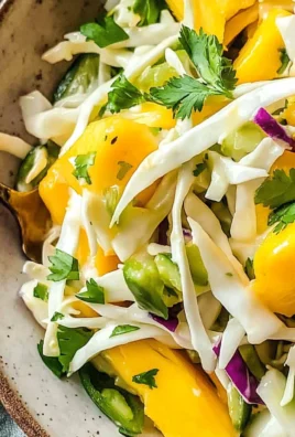 Mango Coleslaw (Ready in 15 Minutes, Perfect for Fish Tacos)