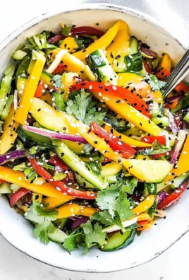 Mango Cucumber Summer Slaw