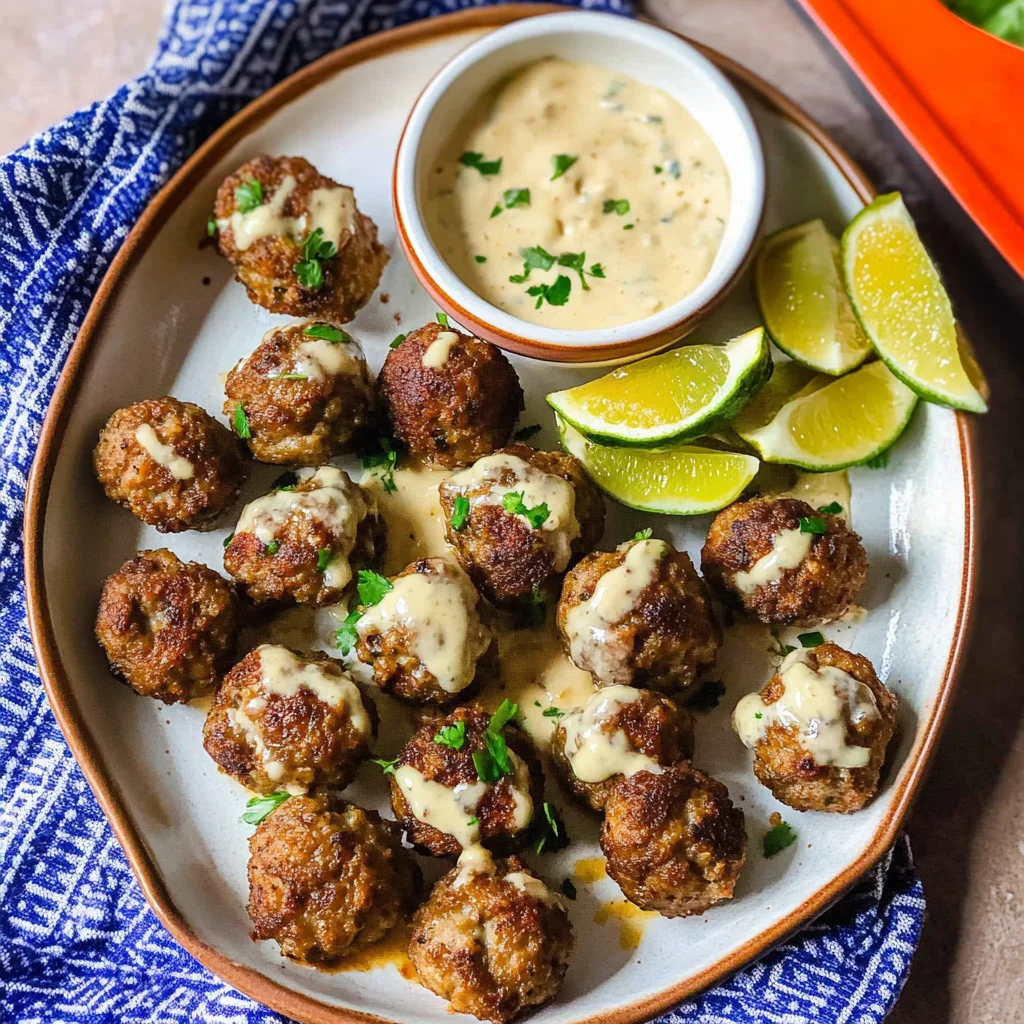 Mexican Meatballs with Queso Blanco