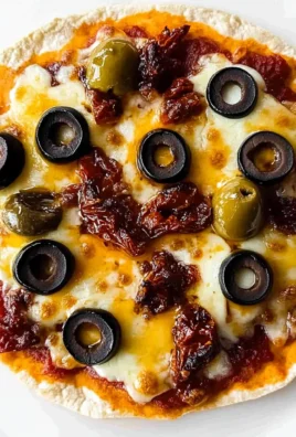Mini Flour Tortilla Pizzas
