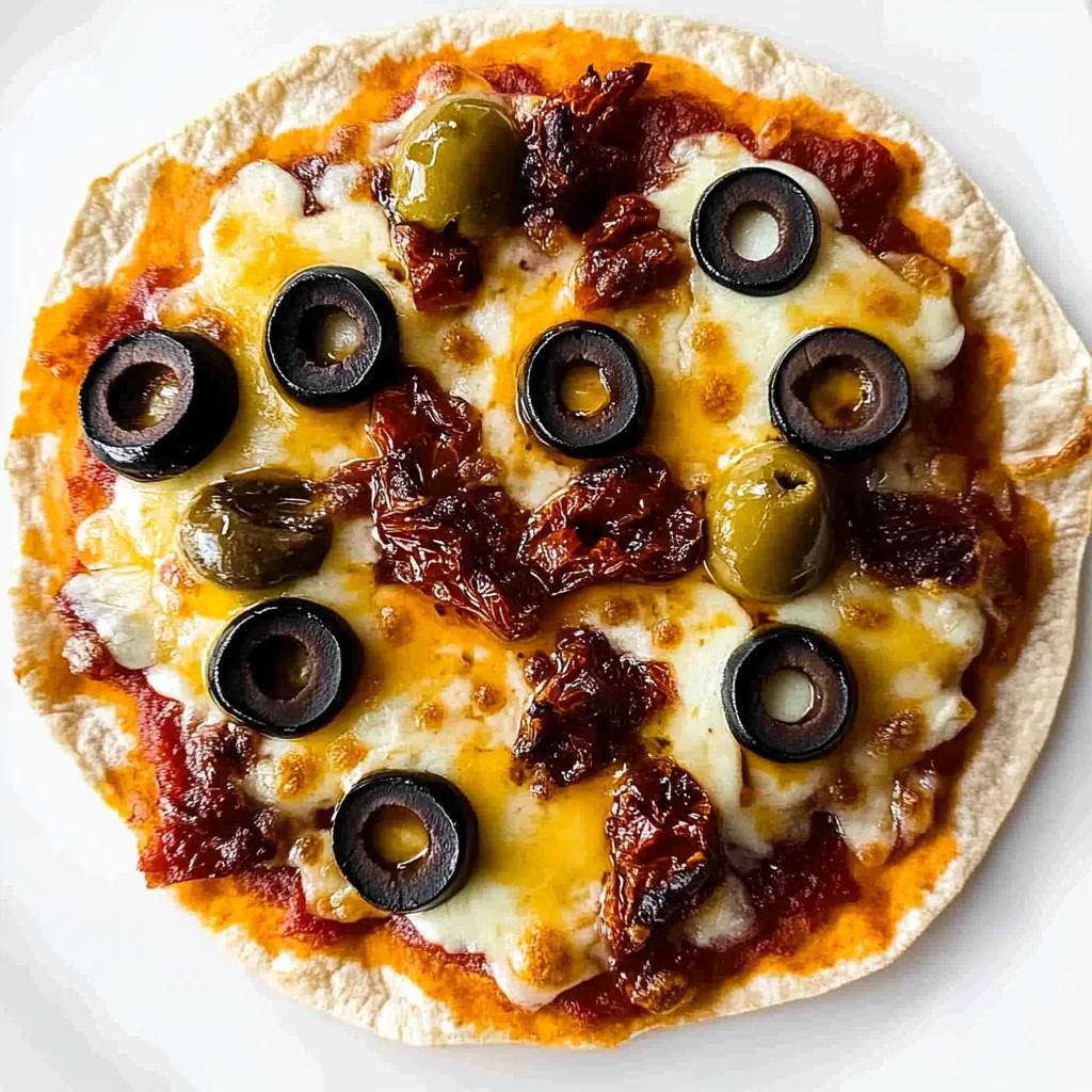 Mini Flour Tortilla Pizzas