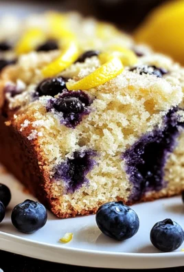 Mother's Day Lemon Blueberry Bread