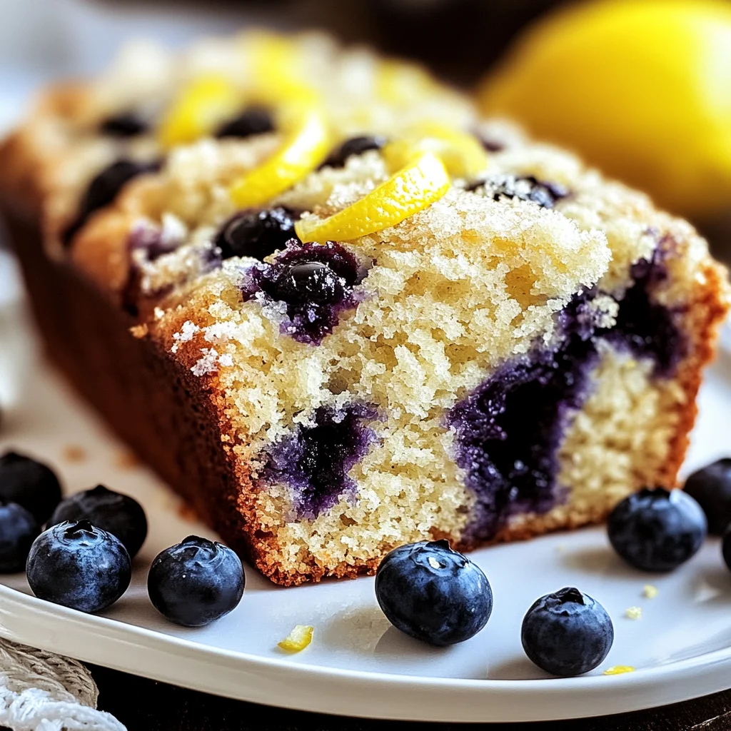Mother's Day Lemon Blueberry Bread
