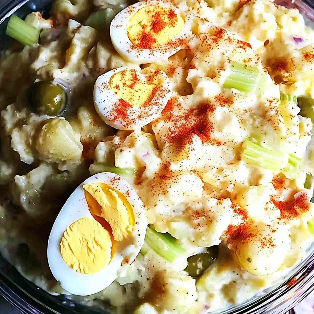 Old Fashioned Potato Salad With Olives