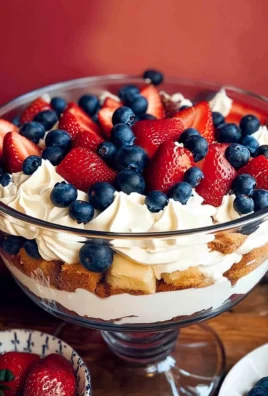 Patriotic 4th of July Trifle