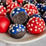 Patriotic Oreo Balls