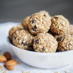 Quick + Easy No Bake Oatmeal Peanut Butter Bites