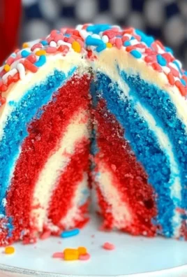 Red White and Blue Cake (Firecracker Cake Recipe!)