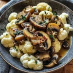 Sautéed Garlic Mushrooms & Cauliflower: Your Quick Comfort Dish