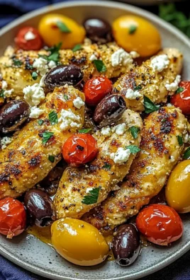 Savory Mediterranean Chicken Tenders for Quick Healthy Dinners