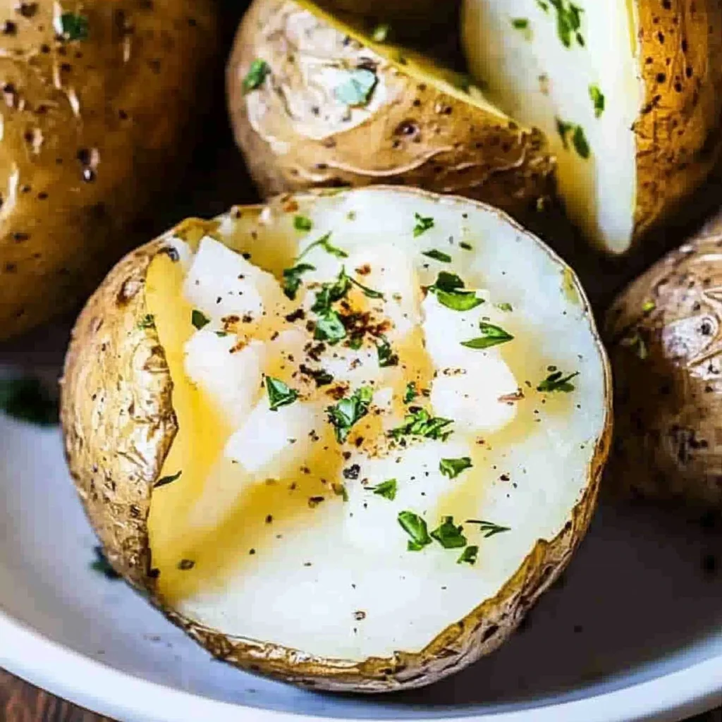 Smoked Baked Potatoes Recipe