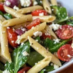 Spinach Pasta Salad
