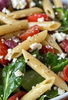 Spinach Pasta Salad