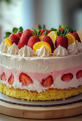Strawberry Lemonade Cake