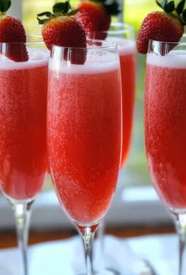 Strawberry Mimosas Recipe
