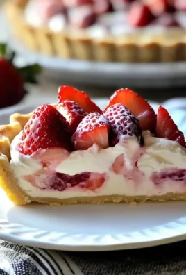Strawberry Tart Recipe with Lemon Cream Cheese Filling