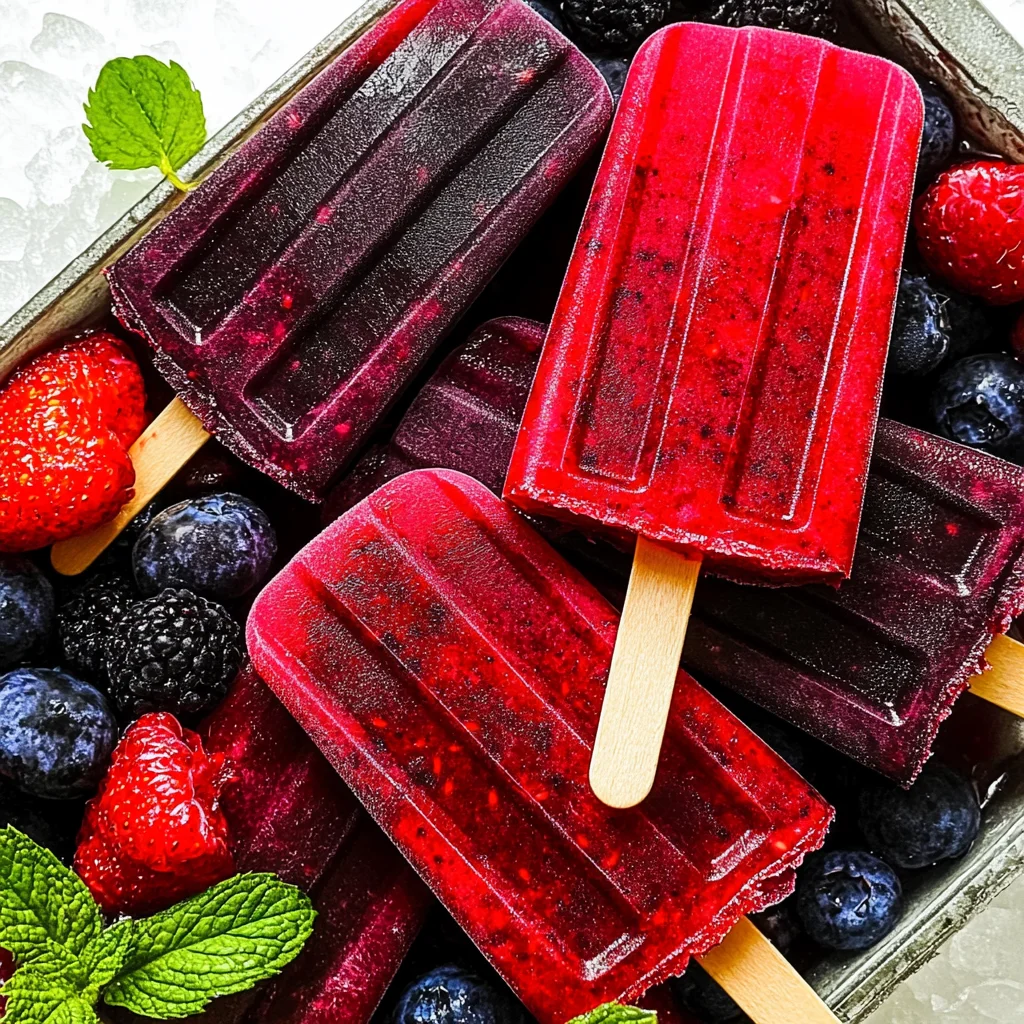 Sugar Free Popsicles (3 Ingredients)