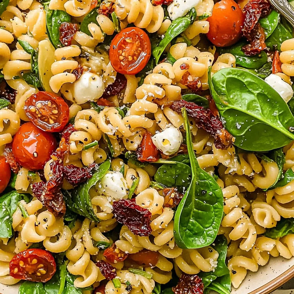 Sun Dried Tomato Pasta Salad