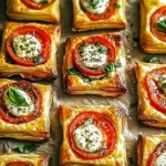 Tomato Tartlets with Puff Pastry: An Incredible 5-Step Recipe