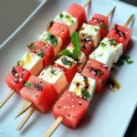 Watermelon Feta Skewers: An Amazing Ultimate Recipe for Summer