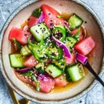Watermelon Shiso Salad
