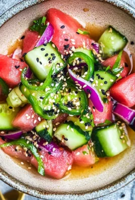 Watermelon Shiso Salad