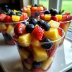 beach snacks: Fruit Cups for Ultimate Summer Refreshment