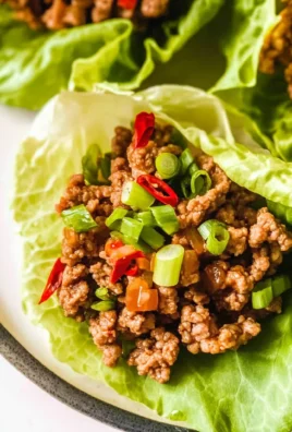 beef Lettuce Wraps
